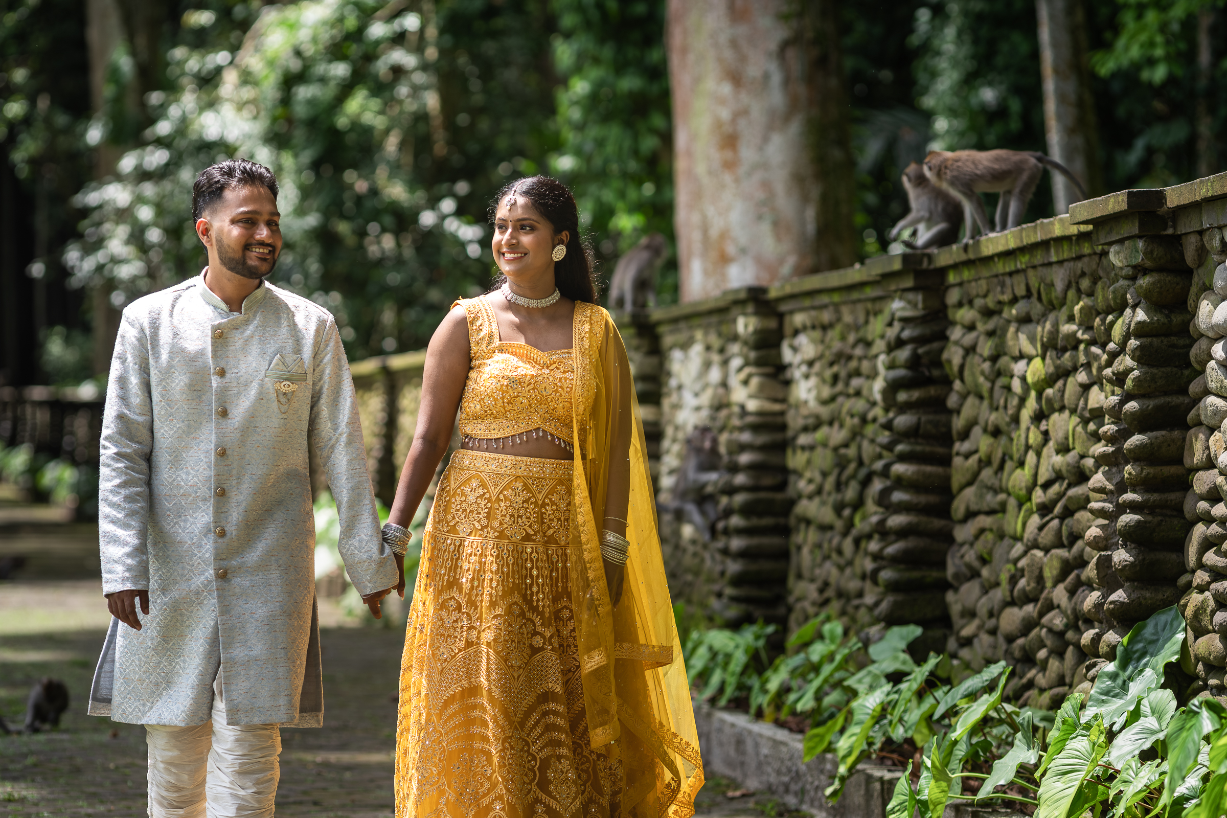 Pre-Wedding Photoshoot at Sangeh – Gowry & Venga